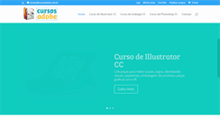 Desktop Screenshot of cursosadobe.com.br